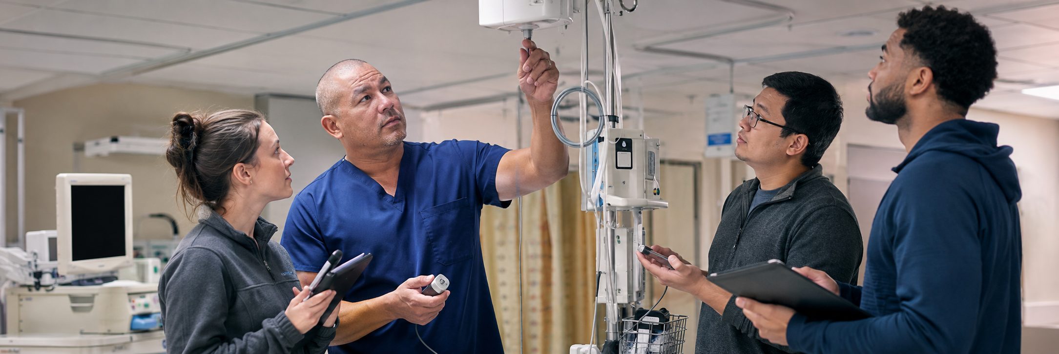 Clinical laboratory analyzer service and maintenance | BiomedRx HTM services Clinical laboratory analyzer service and preventive maintenance by biomedical technicians