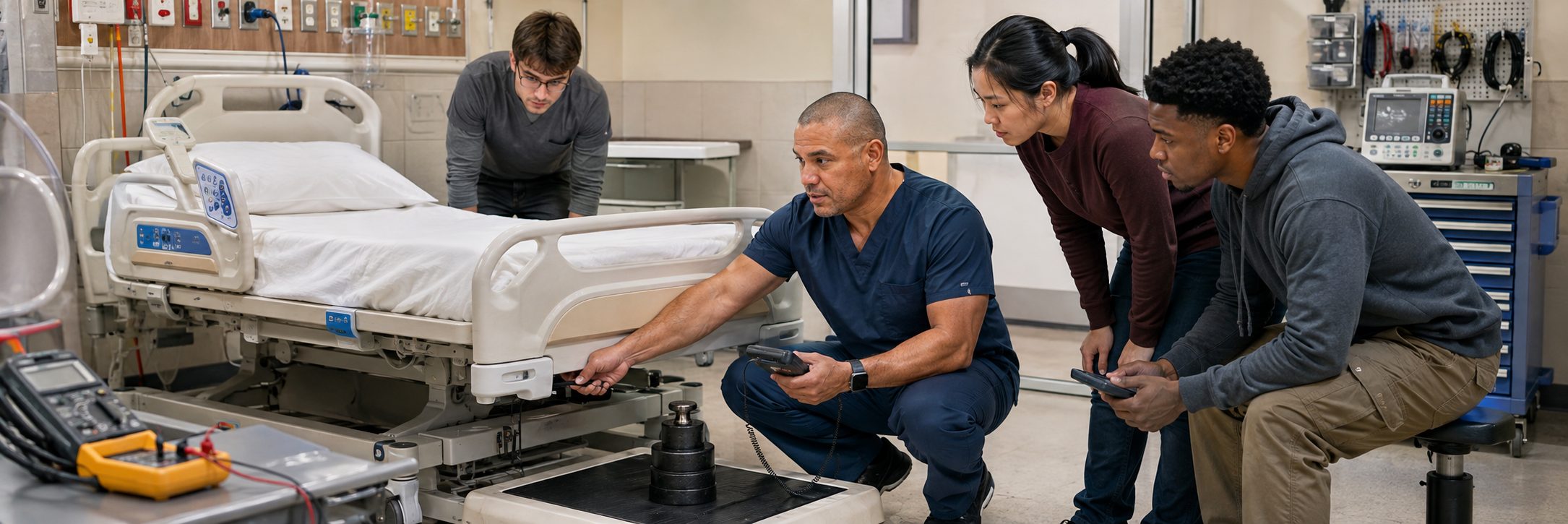 Clinical laboratory analyzer service and maintenance | BiomedRx HTM services Clinical laboratory analyzer service and preventive maintenance by biomedical technicians