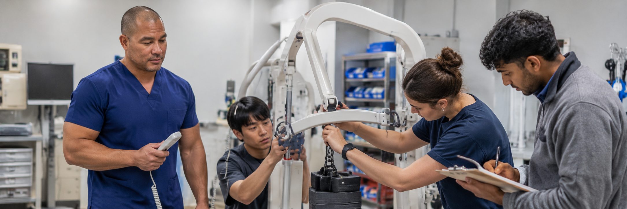 Clinical laboratory analyzer service and maintenance | BiomedRx HTM services Clinical laboratory analyzer service and preventive maintenance by biomedical technicians