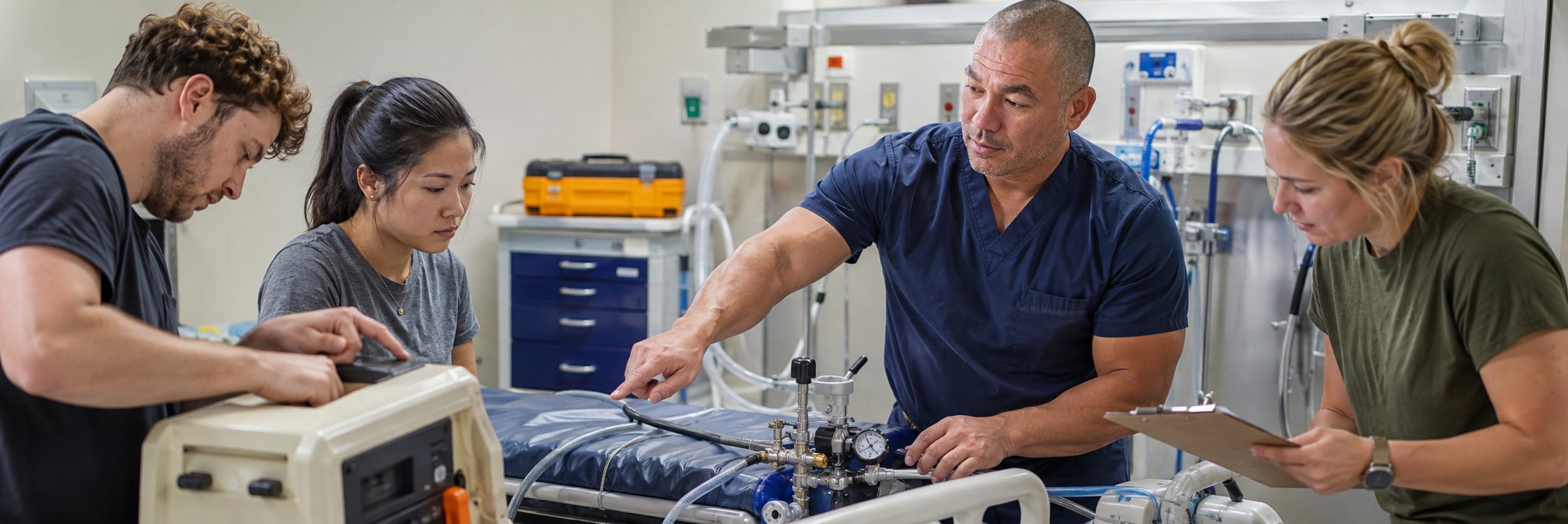 Clinical laboratory analyzer service and maintenance | BiomedRx HTM services Clinical laboratory analyzer service and preventive maintenance by biomedical technicians