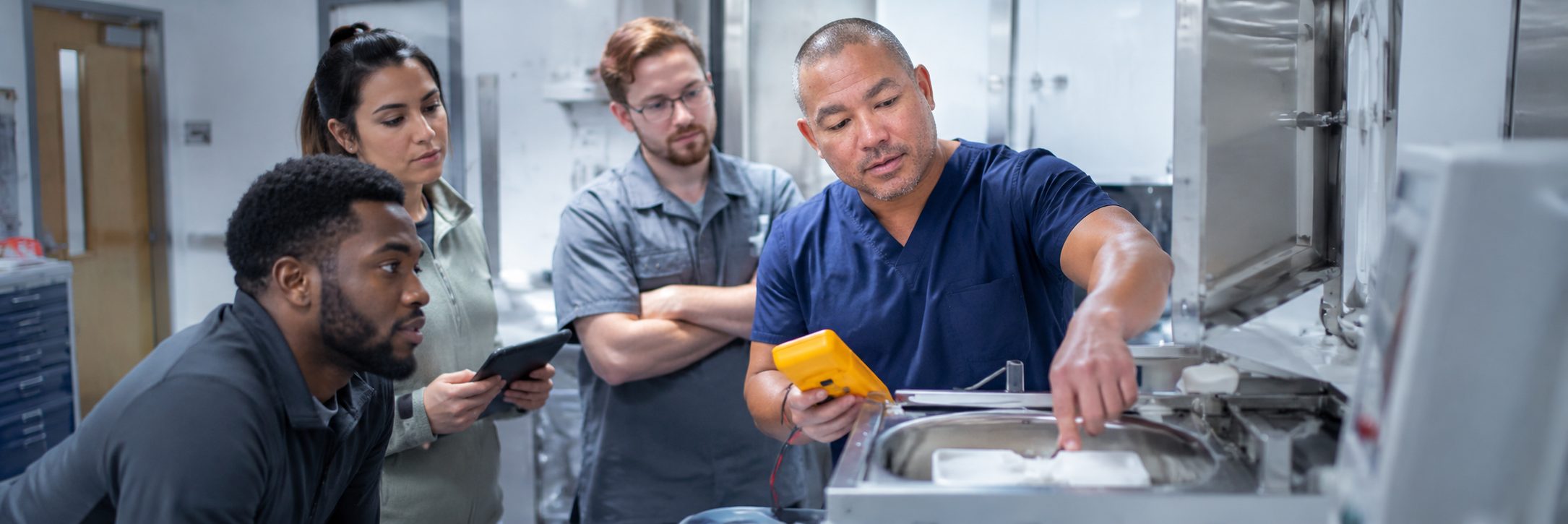 Clinical laboratory analyzer service and maintenance | BiomedRx HTM services Clinical laboratory analyzer service and preventive maintenance by biomedical technicians