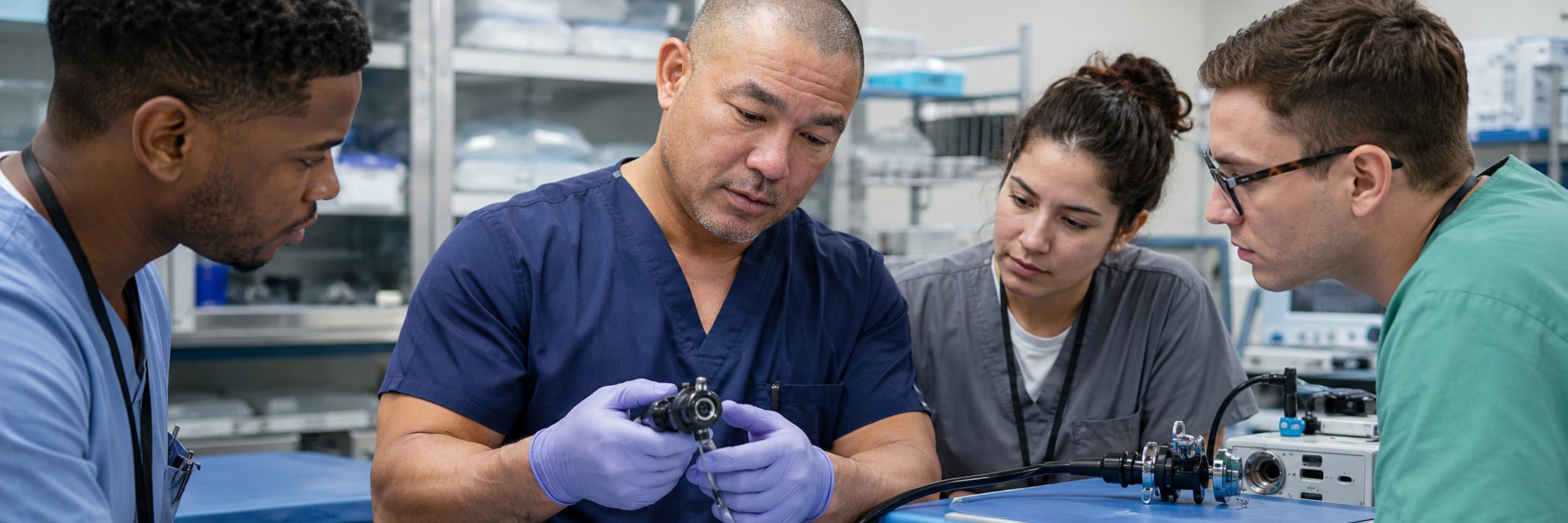 Biosafety cabinet certification and airflow testing | BiomedRx HTM services Laboratory biosafety cabinet certification and airflow testing by HTM specialists