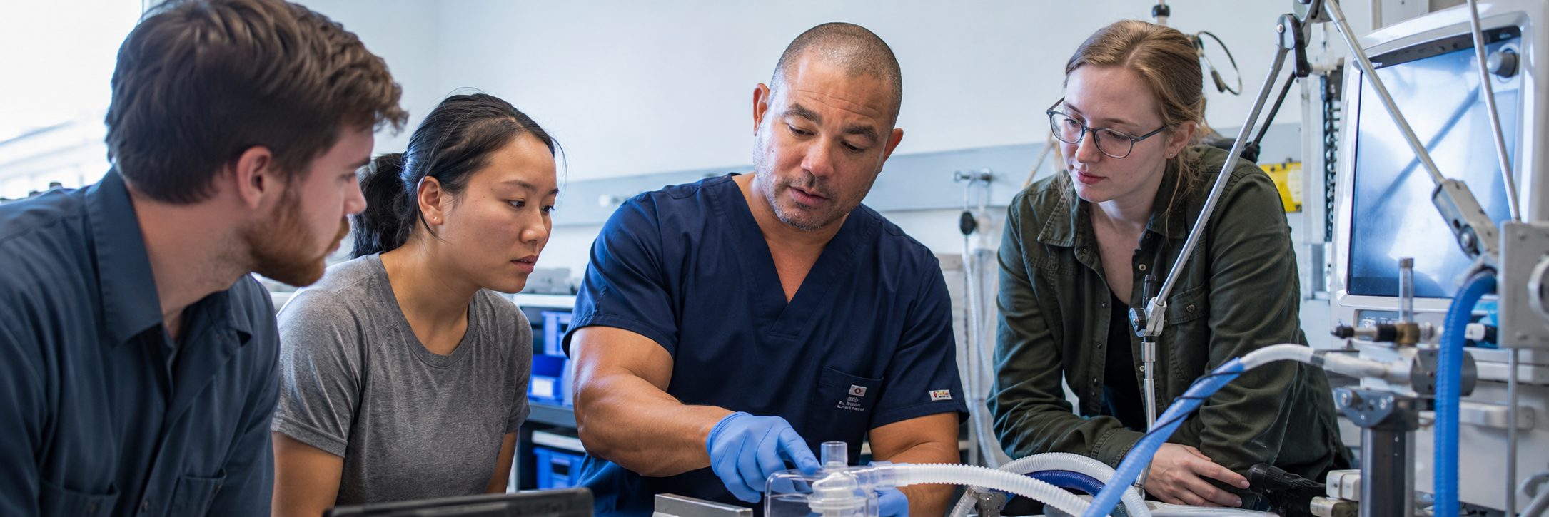 Mammography and medical imaging equipment service | BiomedRx HTM services Medical imaging equipment service on a mammography system with test instrumentation