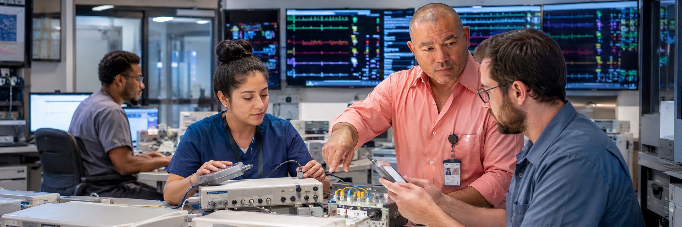 MRI suite patient monitor calibration | BiomedRx HTM services Patient monitor calibration and infusion pump testing in an MRI imaging suite