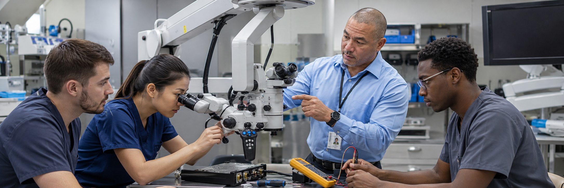 MRI suite patient monitor calibration | BiomedRx HTM services Patient monitor calibration and infusion pump testing in an MRI imaging suite